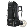 60l Hiking Backpack Durable Trekking Mountaineering Bag