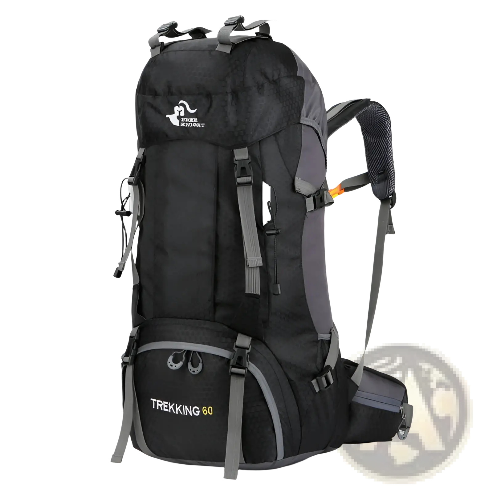 60l Hiking Backpack Durable Trekking Mountaineering Bag