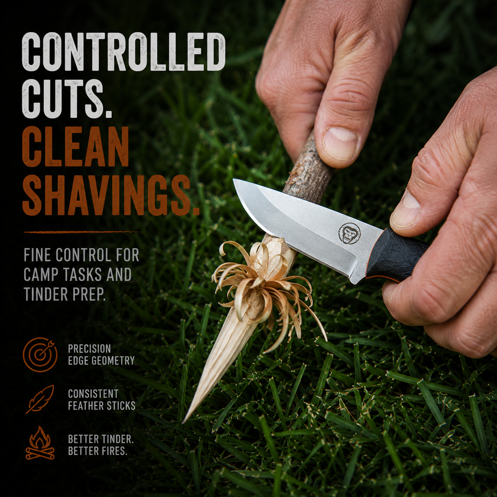 THE REDLINE™ COMPACT SURVIVAL KNIFE & FIRE STARTER KIT