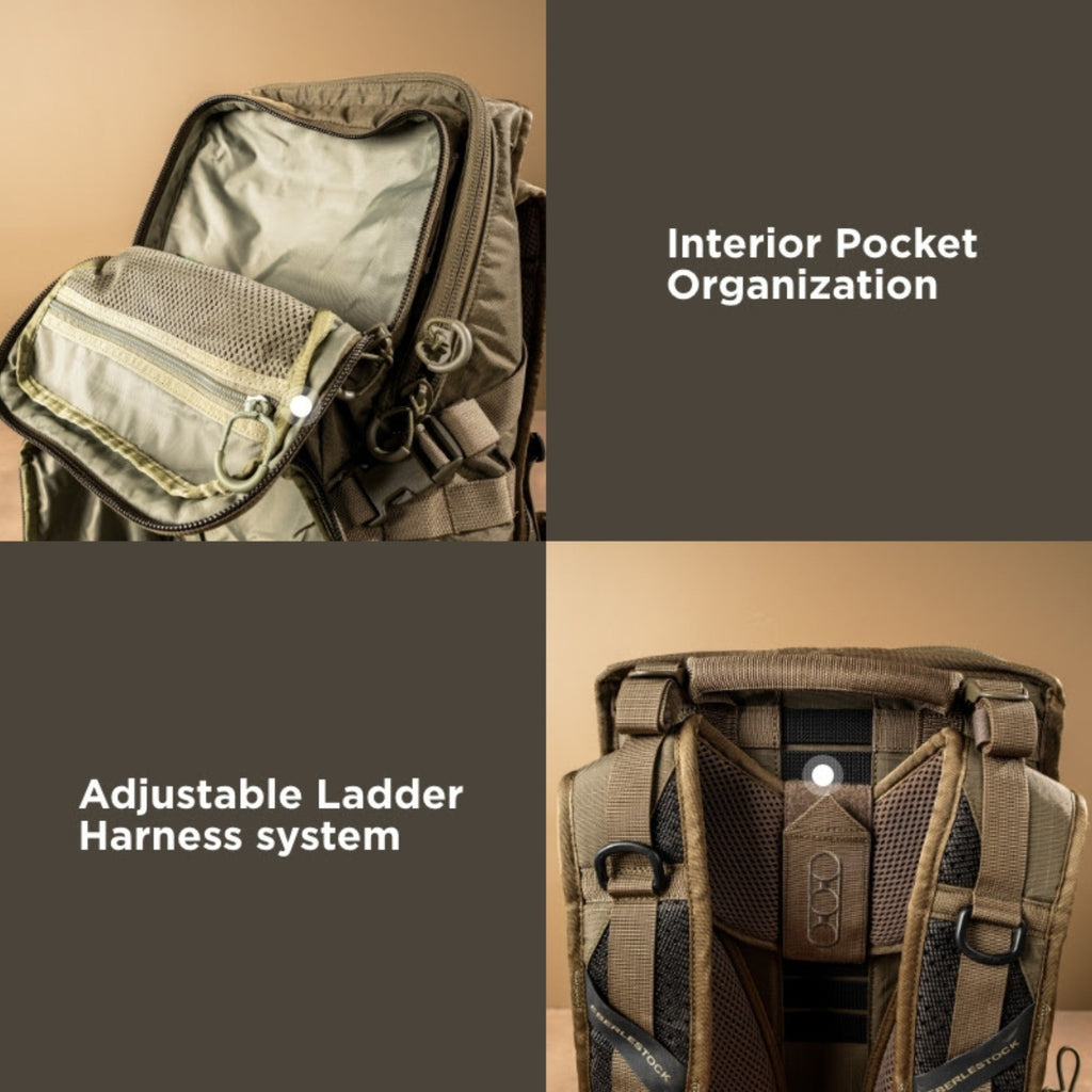 Eberlestock HiSpeed II - Lightweight and Ergonomic Backpack - 3-Day High-Mobility Pack
