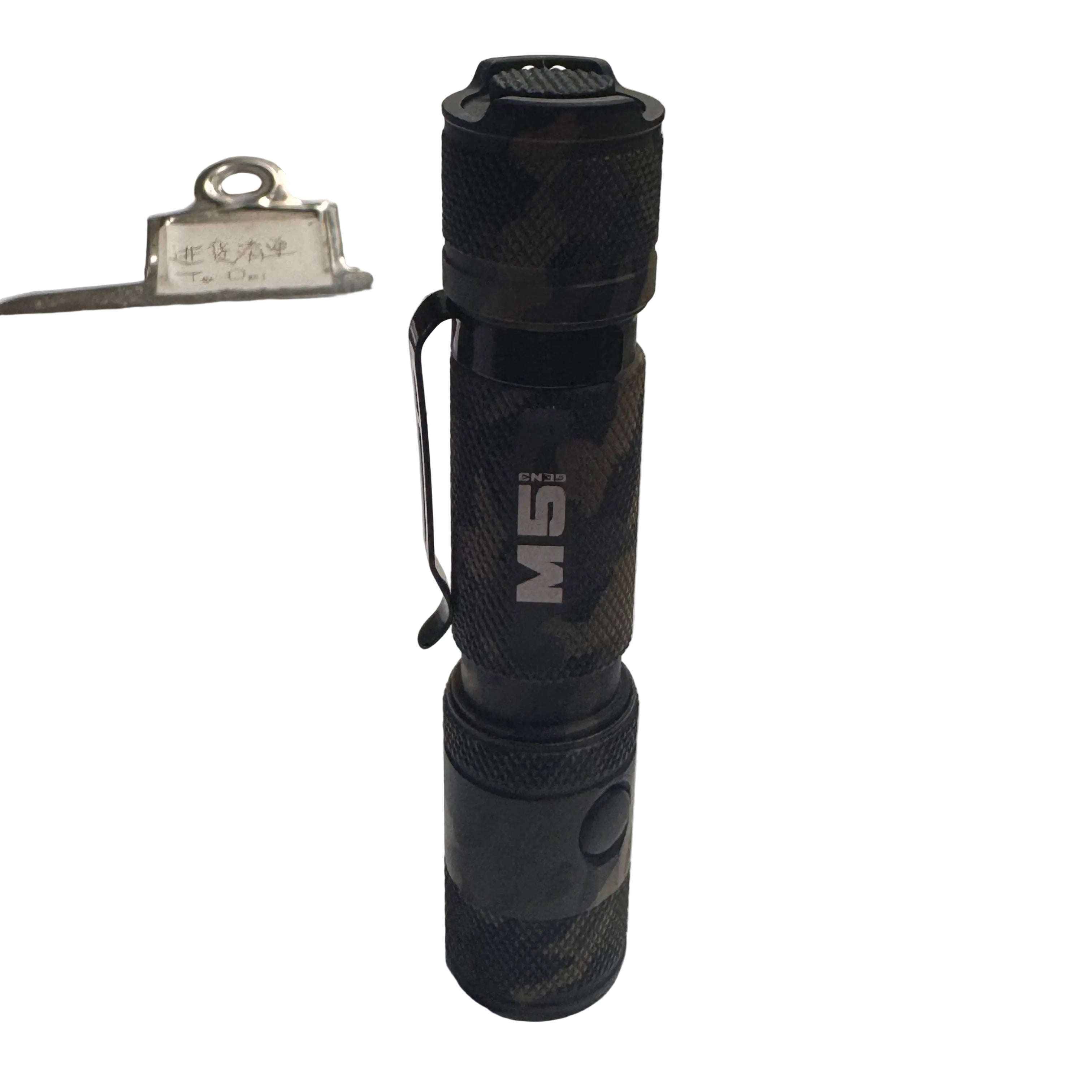Powertac M5 Gen3 Tactical EDC Flashlight | 2030LM Super Bright | Auto-Magnetic Charge | IPX8 Waterproof & 2M Drop Resistant | 1-Inch Picatinny Mount Compatible
