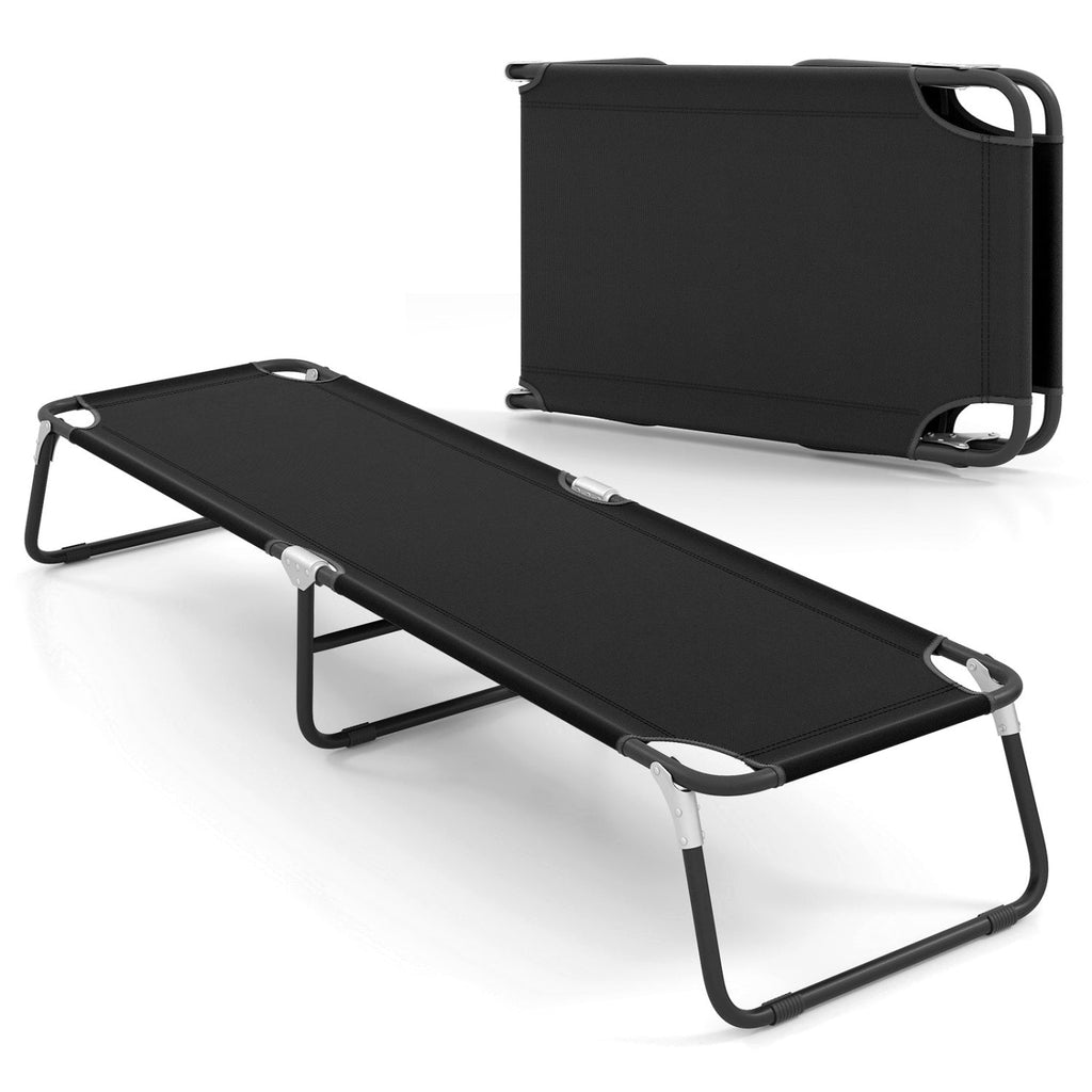 Outdoor Folding Camping Bed for Sleeping Hiking Travel