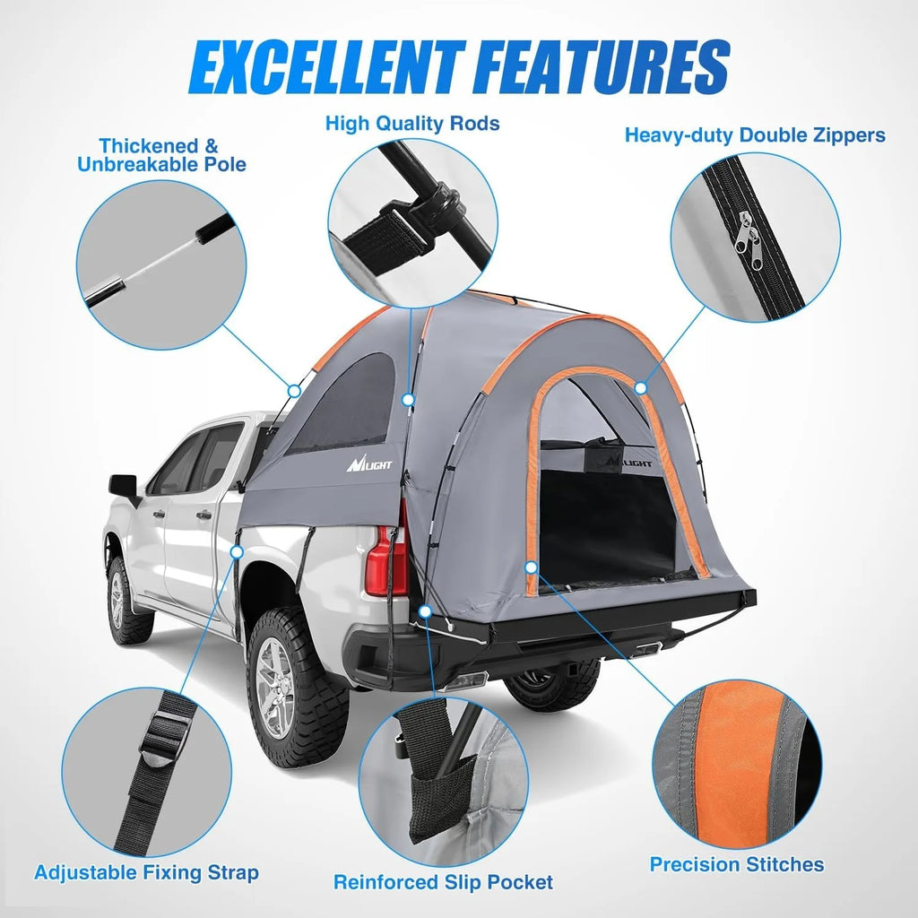 Two Person Truck Bed Tent Waterproof Outdoor Camping
