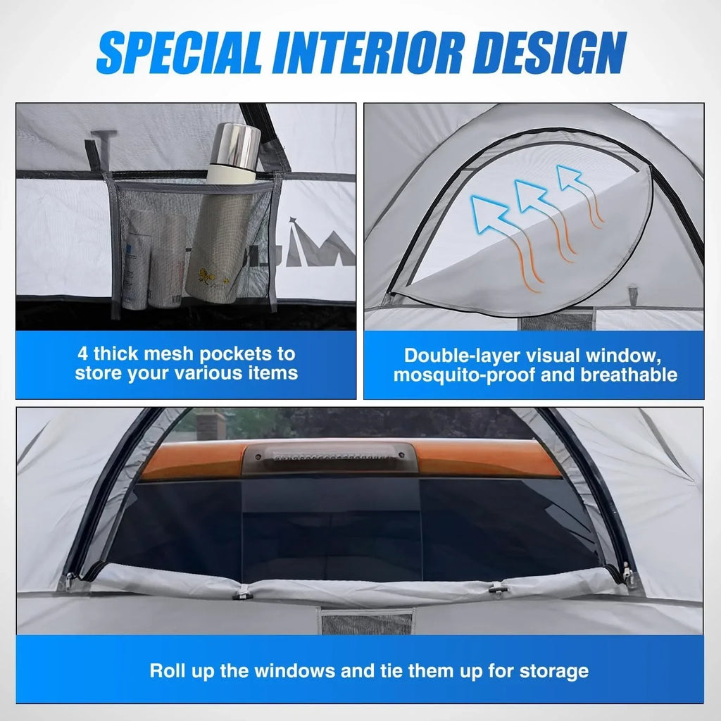 Two Person Truck Bed Tent Waterproof Outdoor Camping