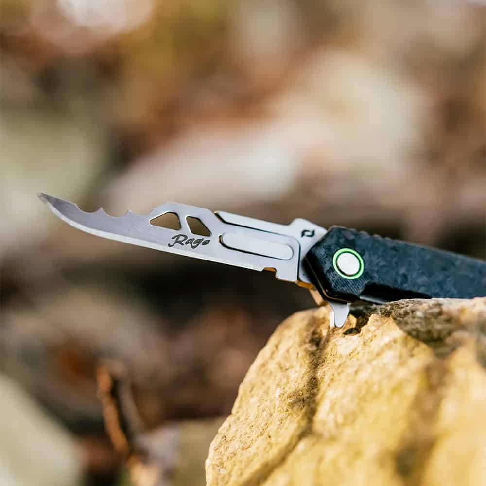 Rage Stryche Enrage Replaceable Blade Hunting Knife
