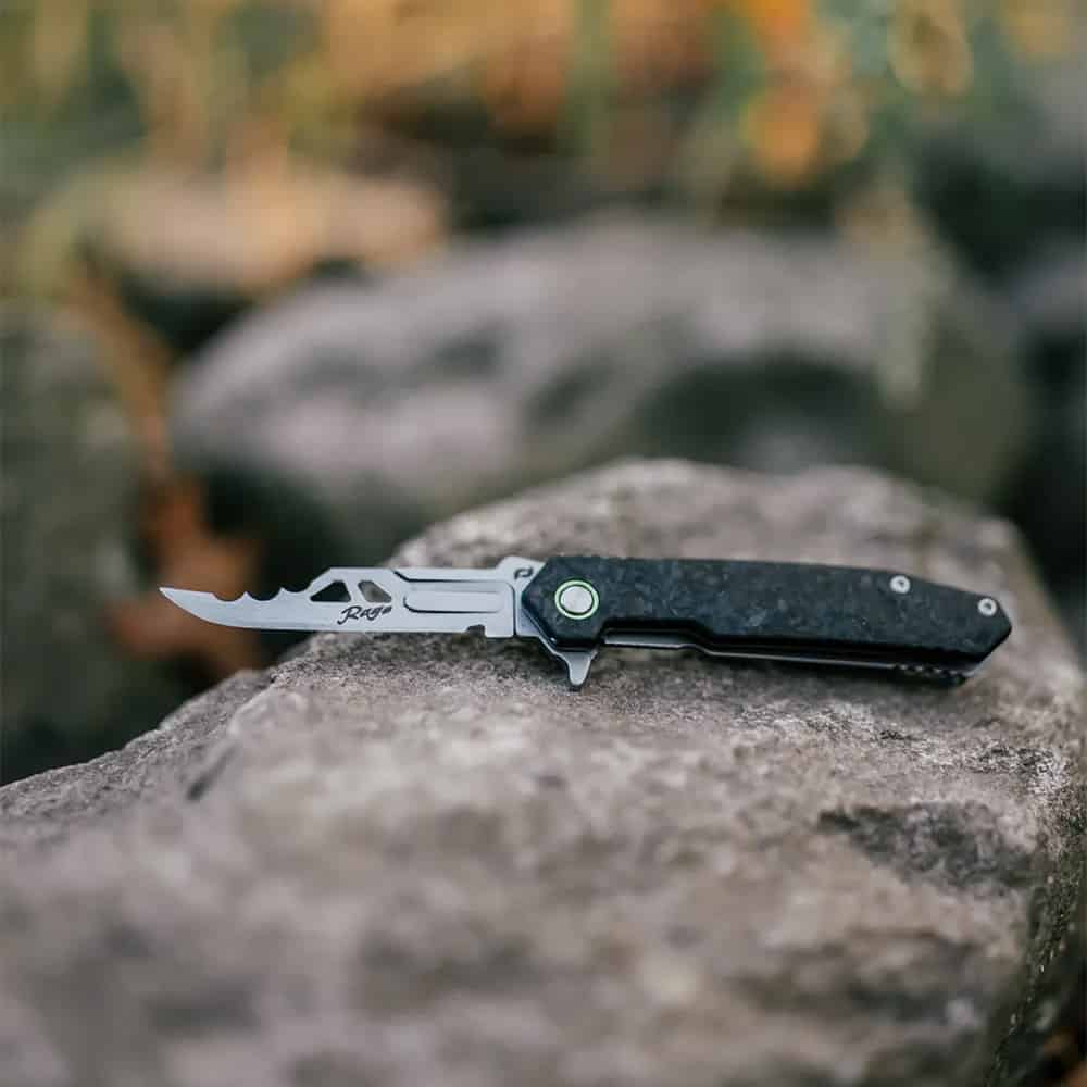 Rage Stryche Enrage Replaceable Blade Hunting Knife