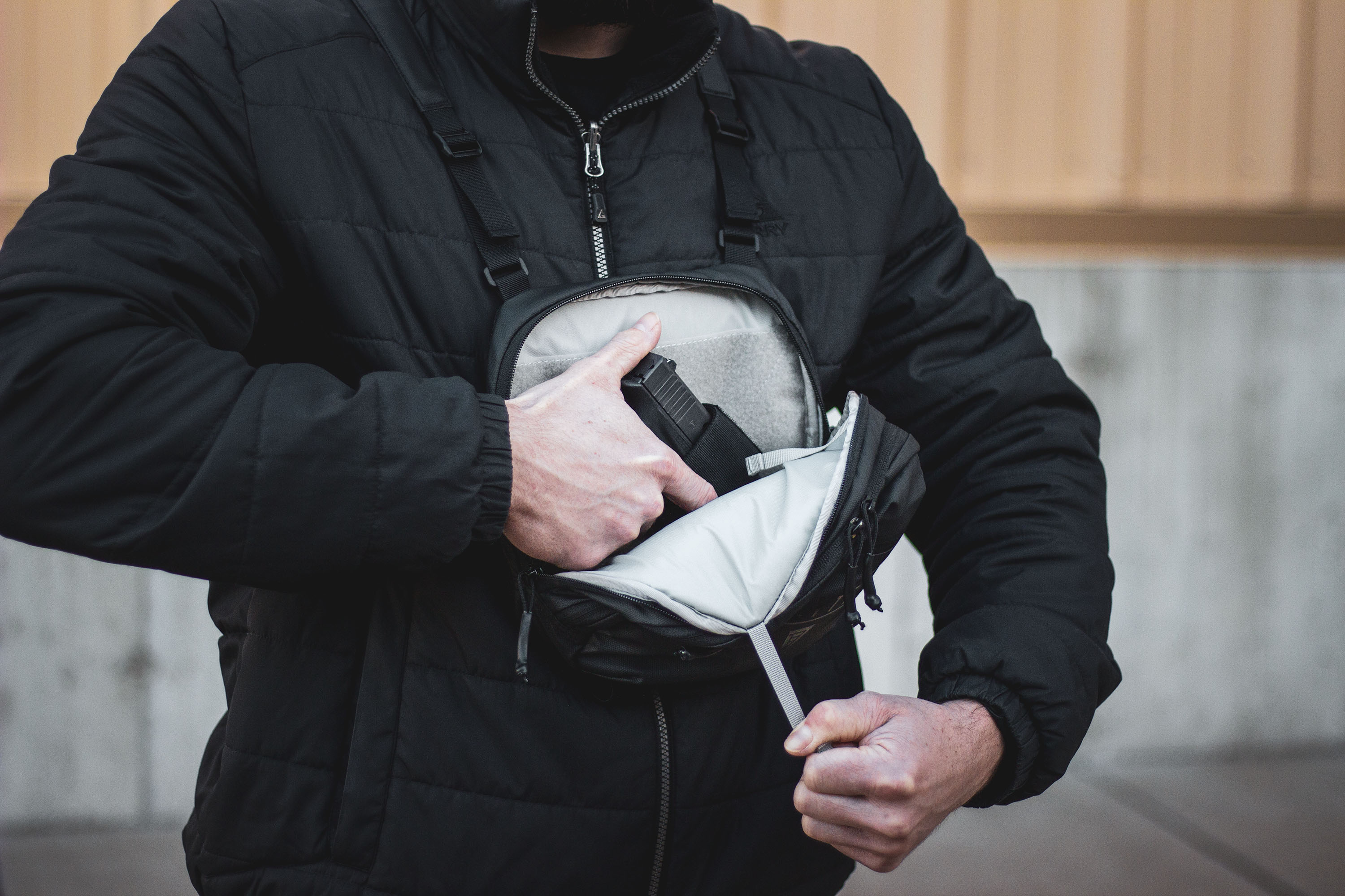TrailGuard Chest Pack for Concealed Carry