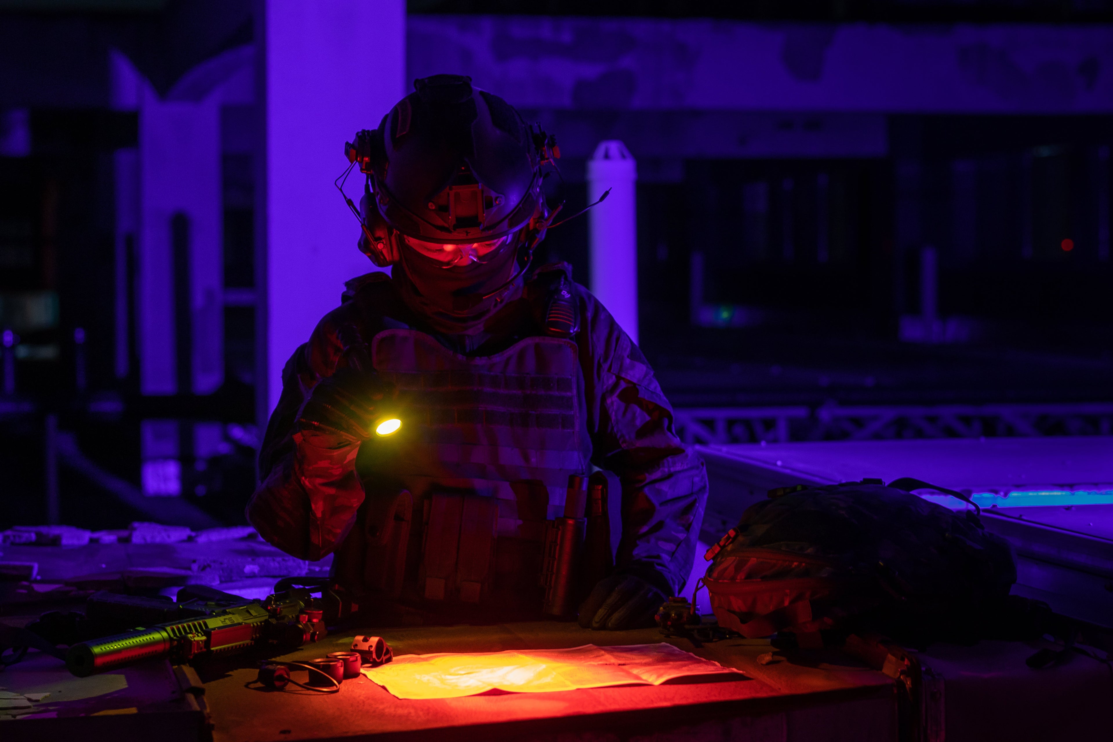 Warrior GEN4-FL- (Wide beam)-4200 Lumen Tactical Flashlight Type-C