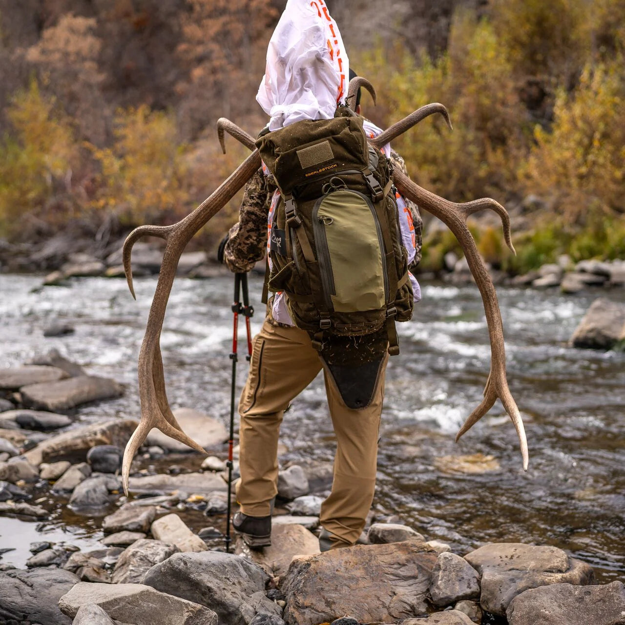 Eberlestock Team Elk Pack - Lightweight Hunting Pack w/ Rifle Scabbard