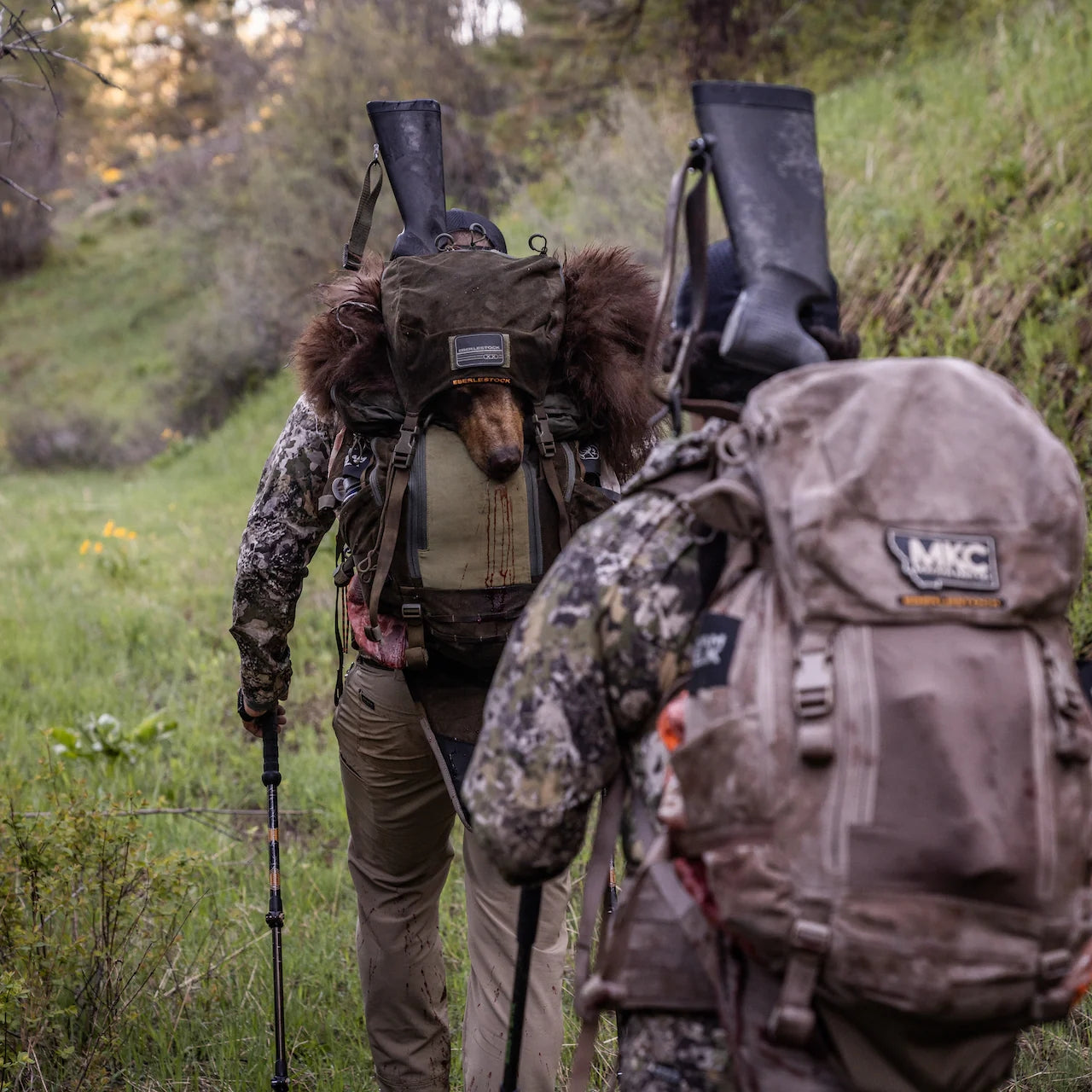 Eberlestock Team Elk Pack - Lightweight Hunting Pack w/ Rifle Scabbard