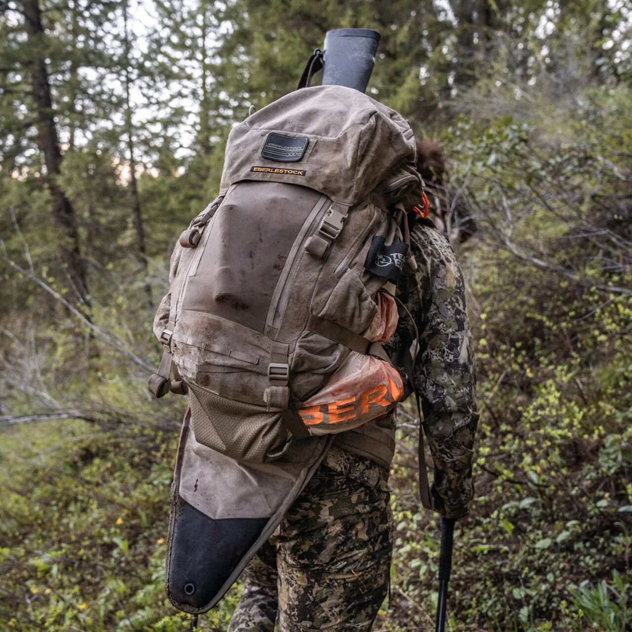 Eberlestock Team Elk Pack - Lightweight Hunting Pack w/ Rifle Scabbard
