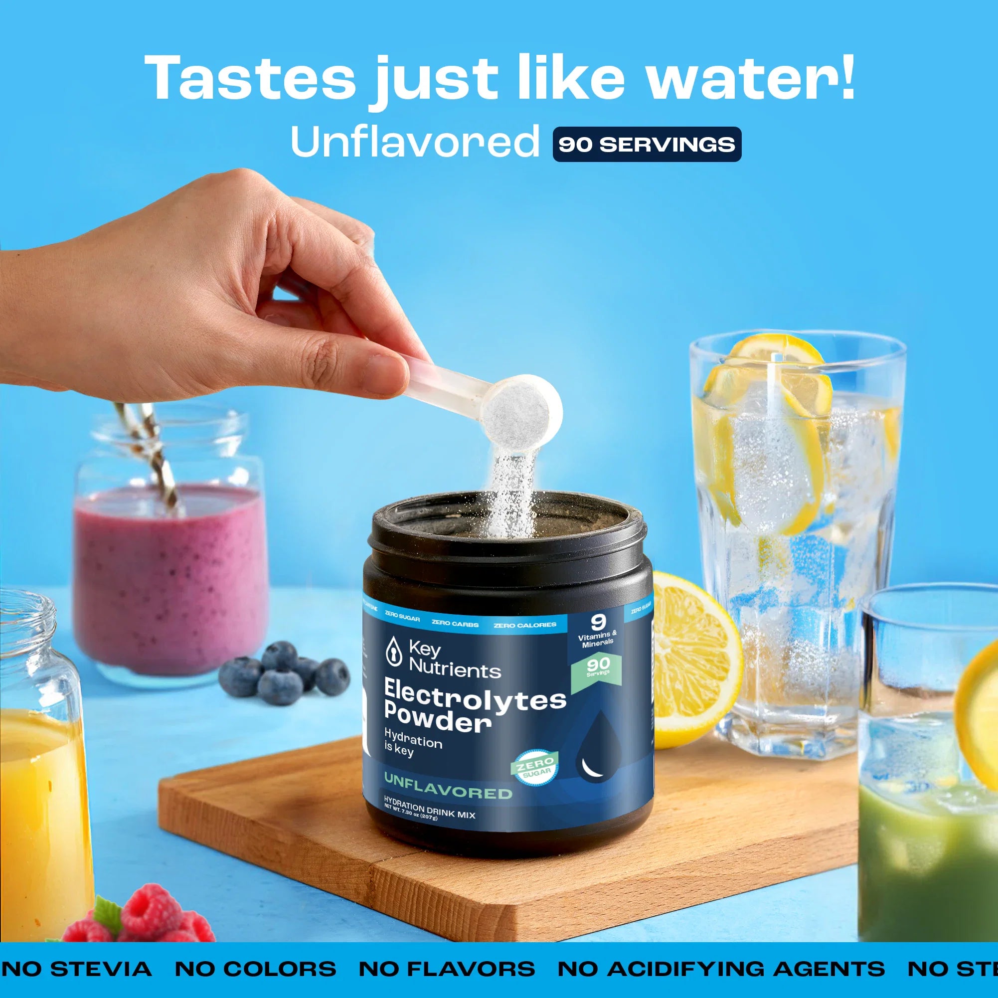 Electrolyte Recovery Plus Powder (Sugar-Free)