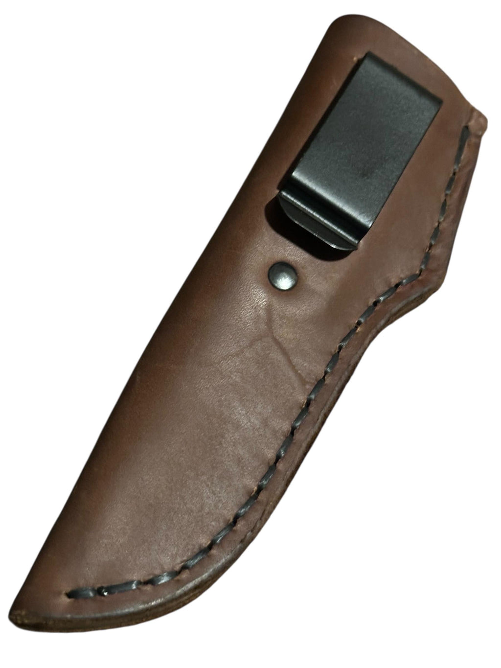 80CrV2 Compact Field Knife Huse Knives Stabilized Maple Forged in Fire Champion Sharp Blade Texas Made