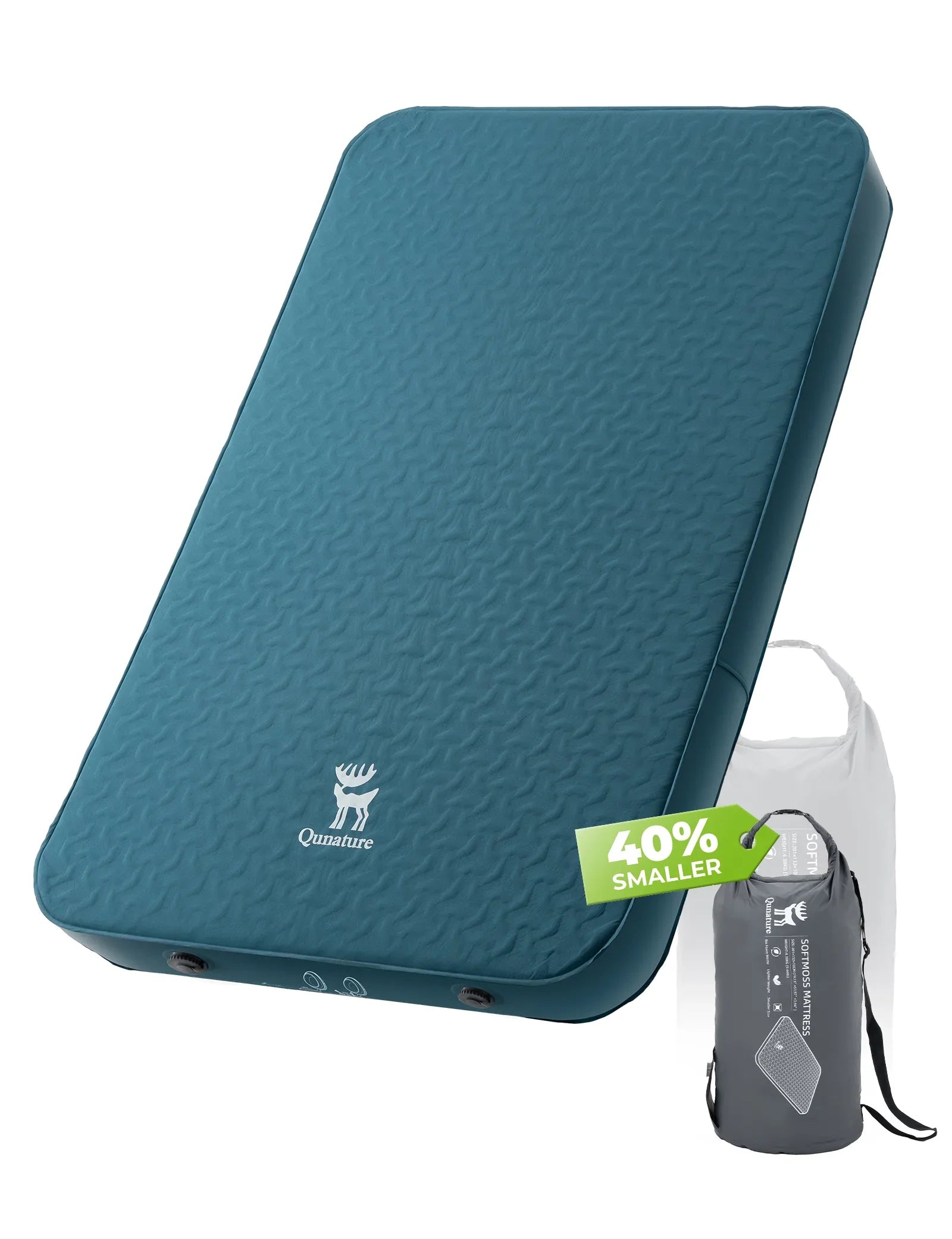 Portable Inflating Sleeping Pad with Foam for Camping