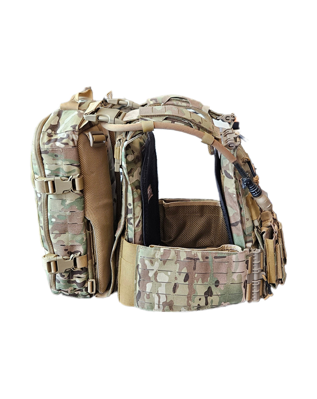 Redemption Tactical® Crusader Flatpack Plate Carrier Bag + Hydration Bladder