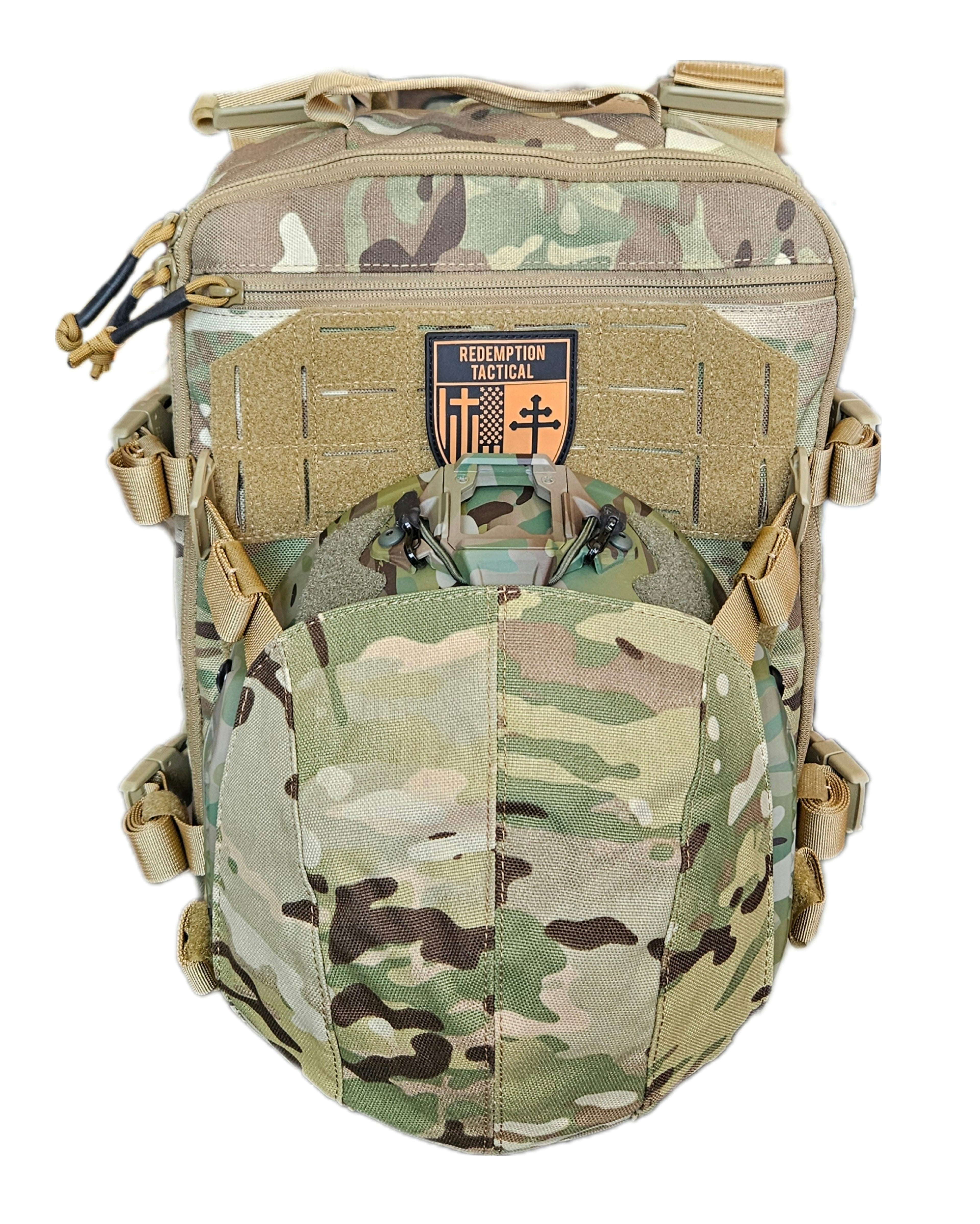 Redemption Tactical® Crusader Flatpack Plate Carrier Bag + Hydration Bladder