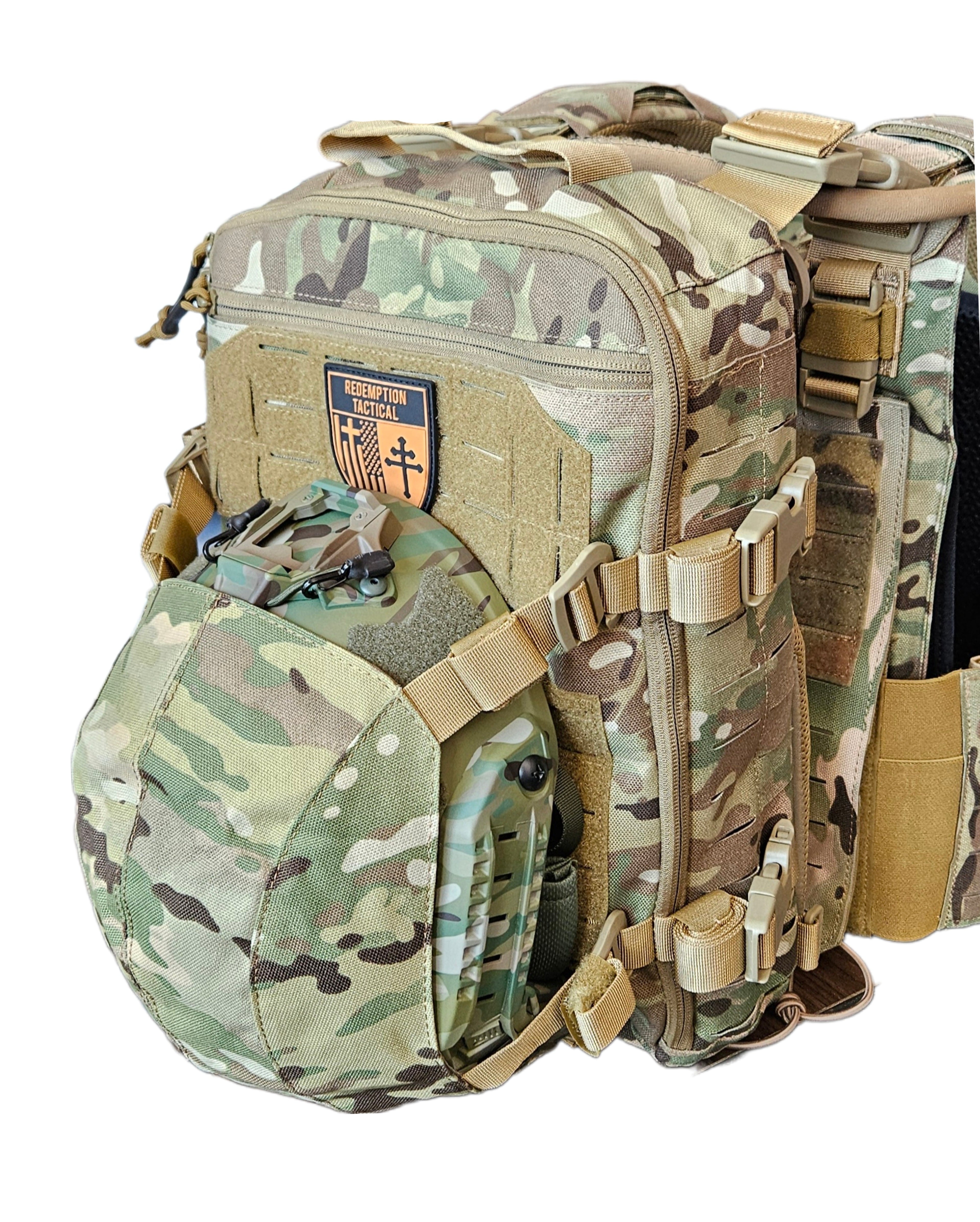 Redemption Tactical® Crusader Flatpack Plate Carrier Bag + Hydration Bladder